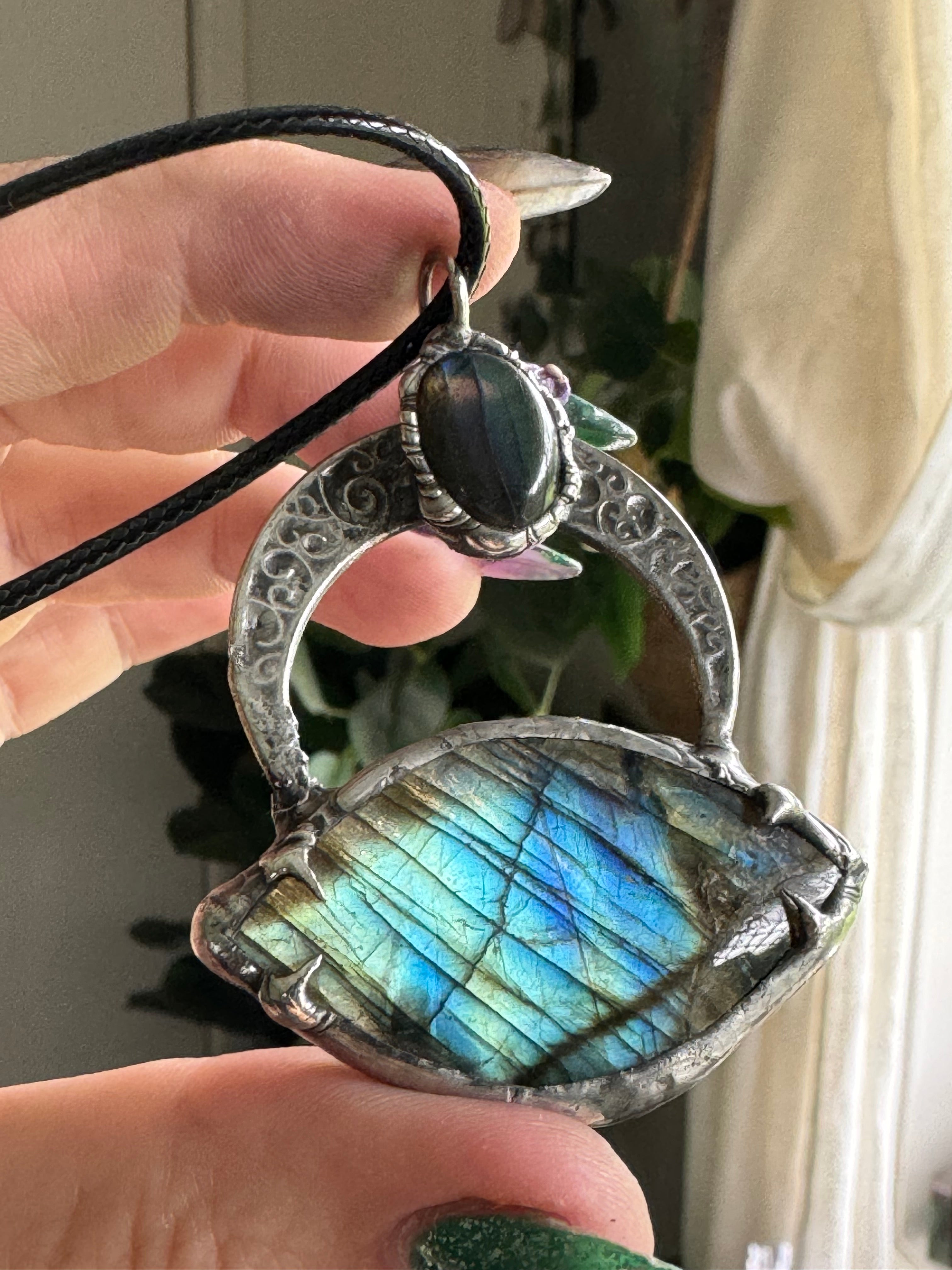 Labradorite Eye Of The Beholder Pendant