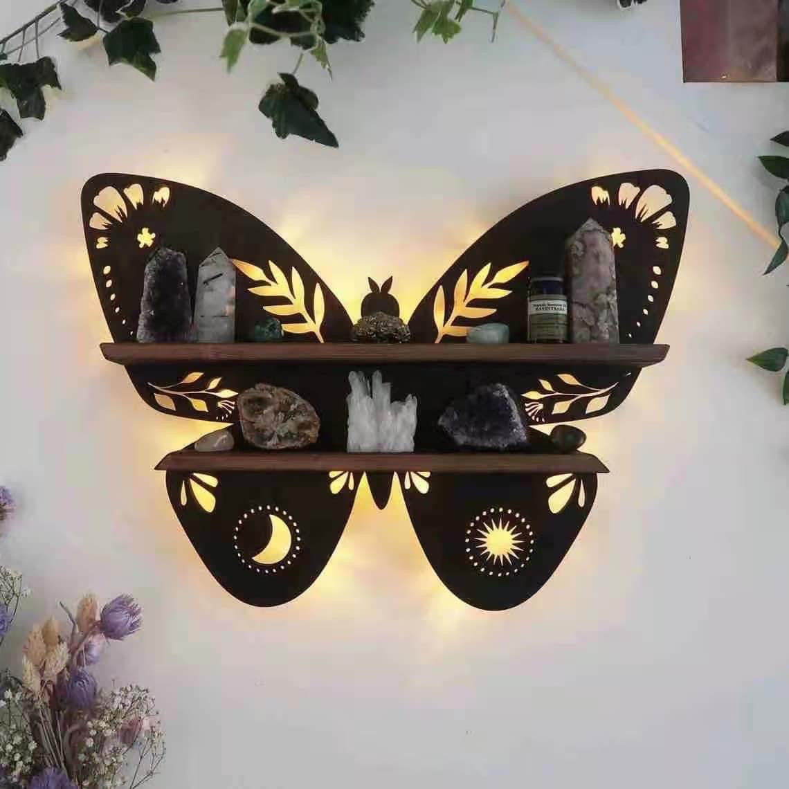 Light Display Shelf | Wall Hanging | Crystal Collection | Gift Idea