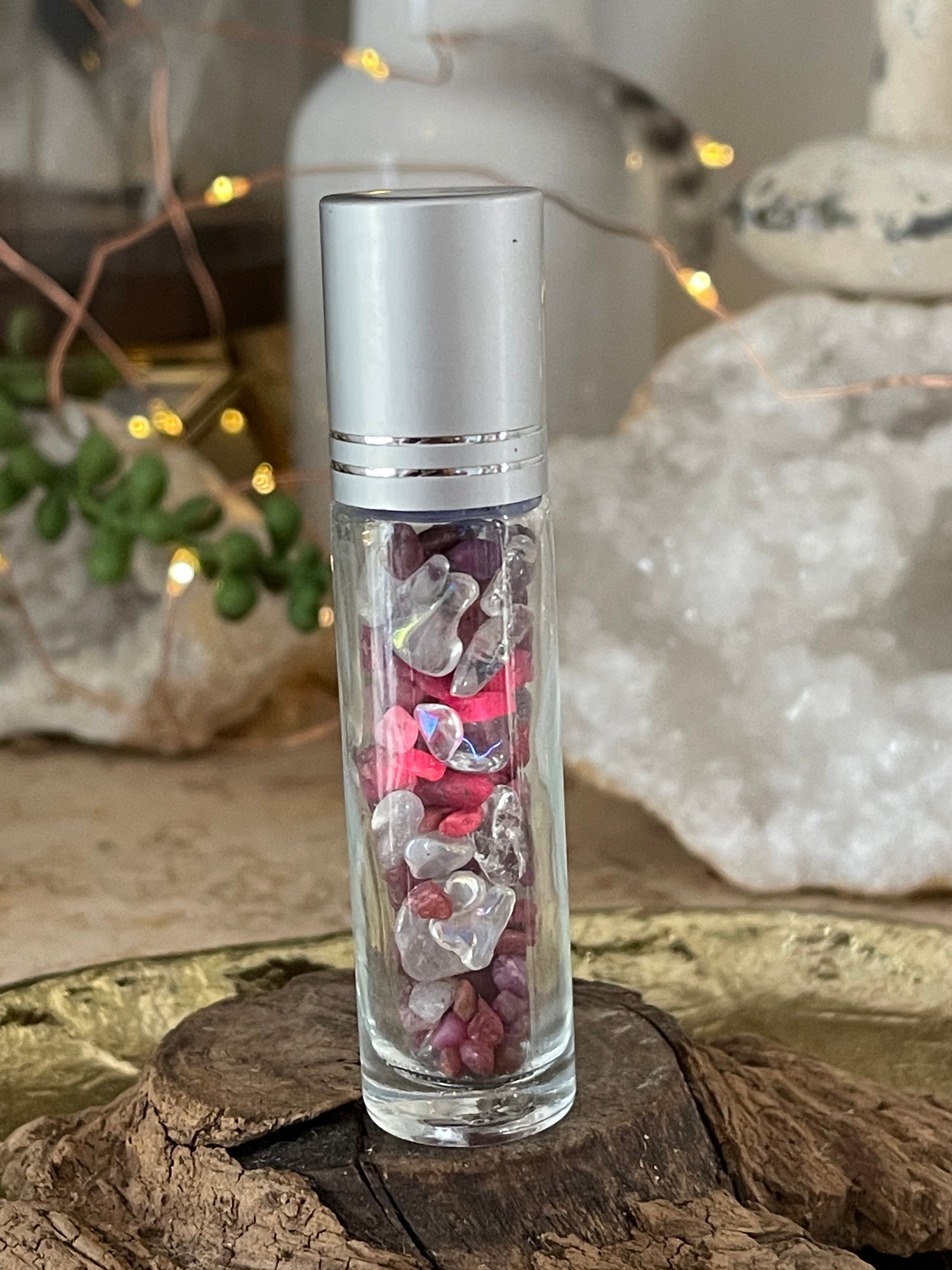 Crystal Fragrance & Essential Oil Blend Rollers | Vegan Friendly