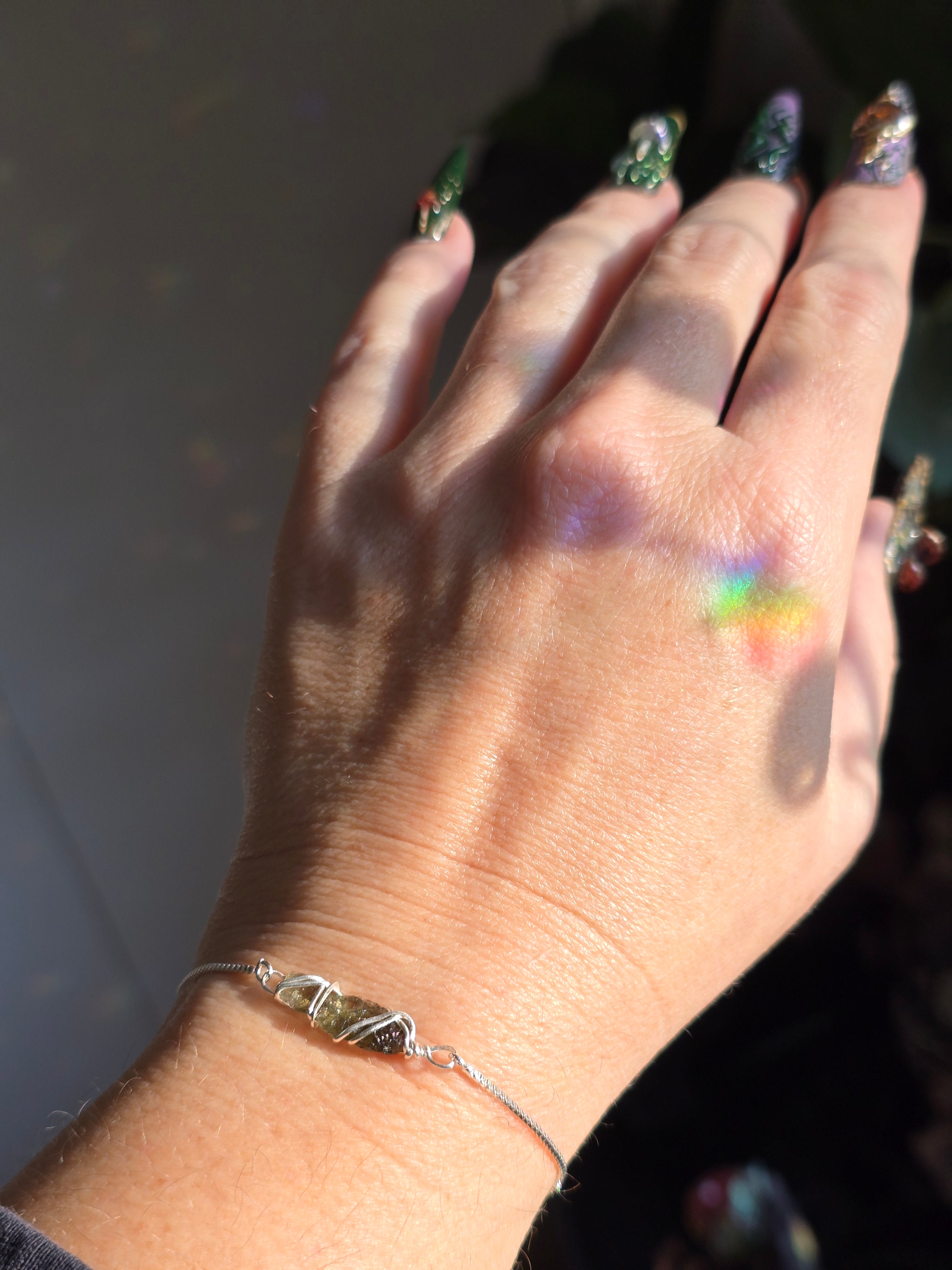 Moldavite Bracelet