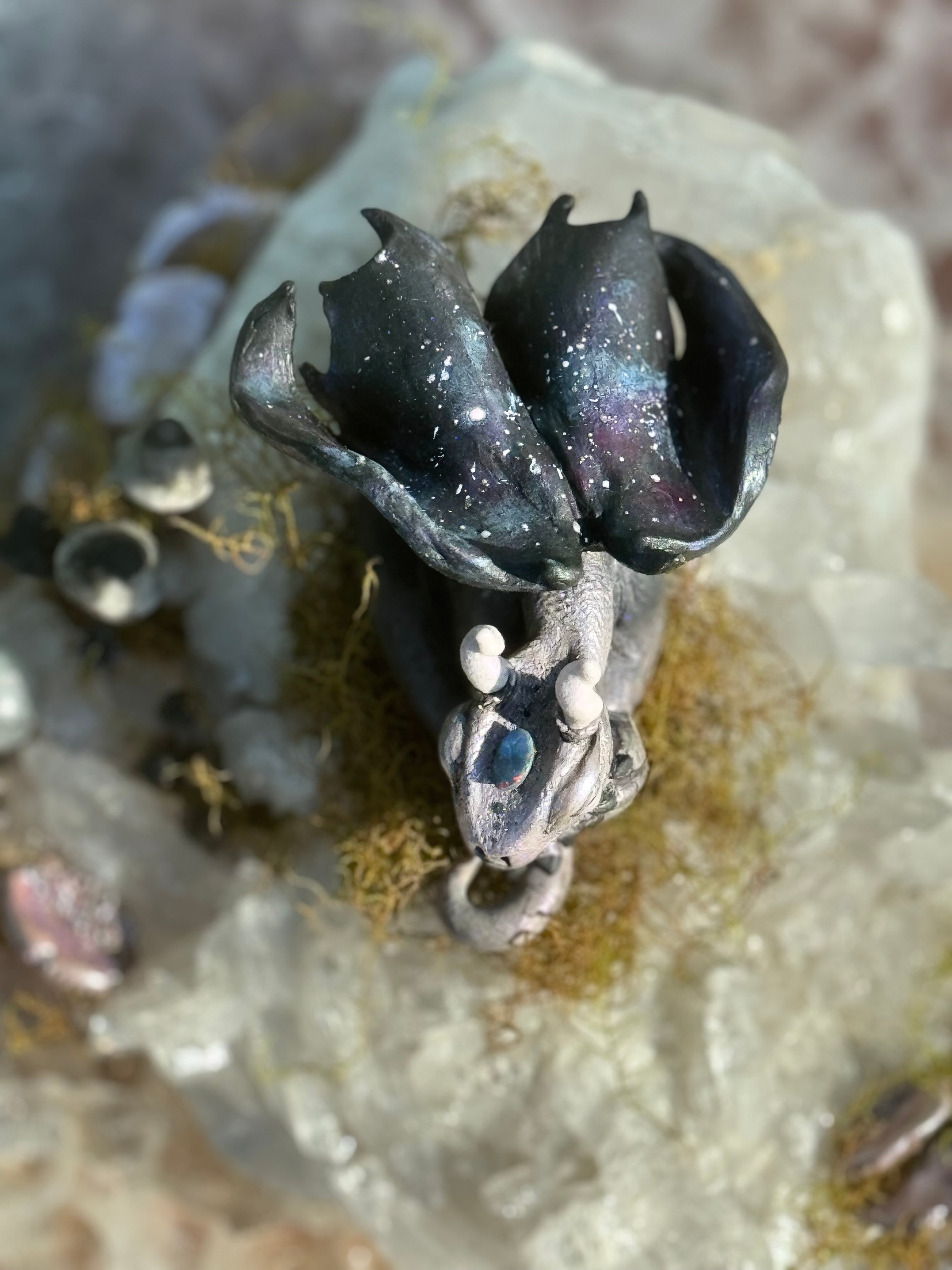 Astraeus Baby Galaxy Dragon & Crystal & Moss Bed