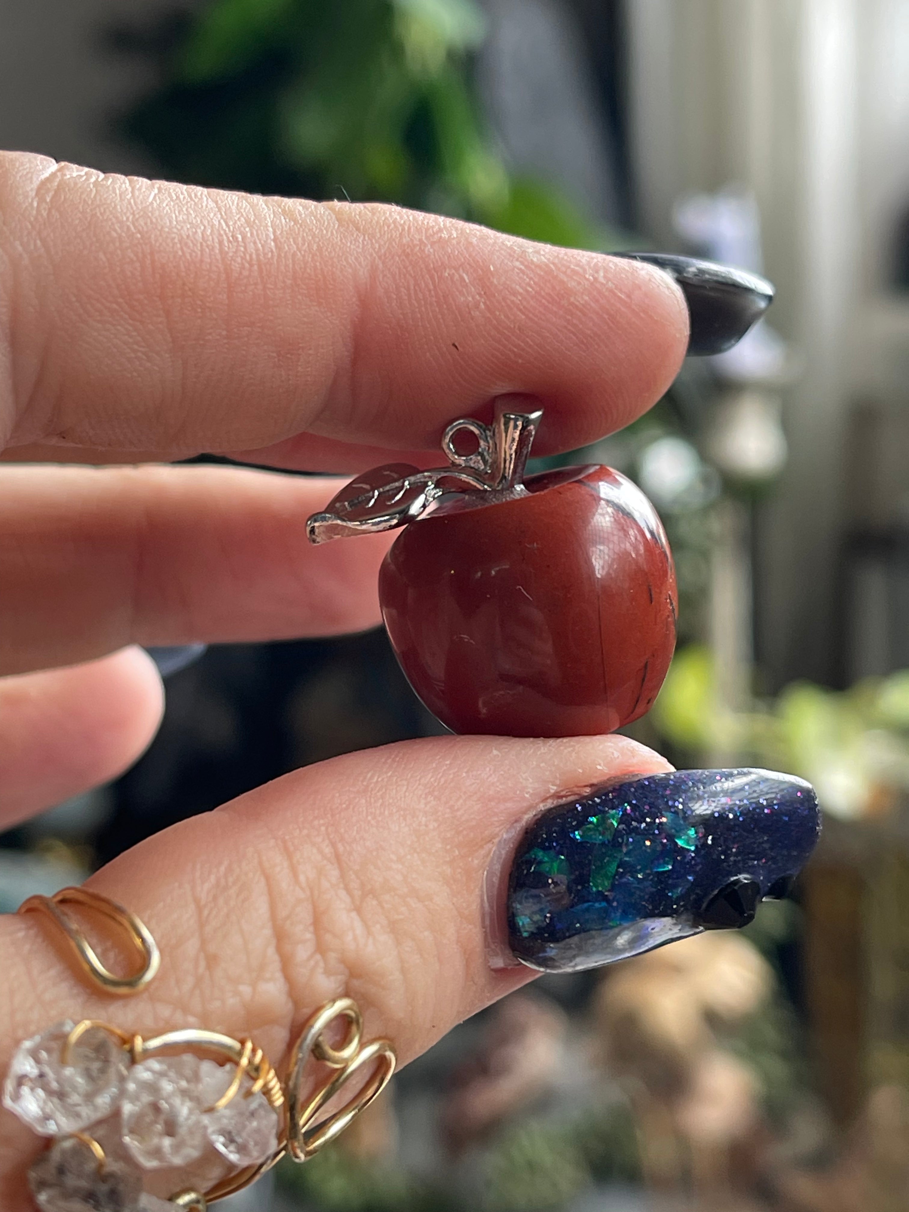 Mini Apple 🍎 Carving | Different Stones Available