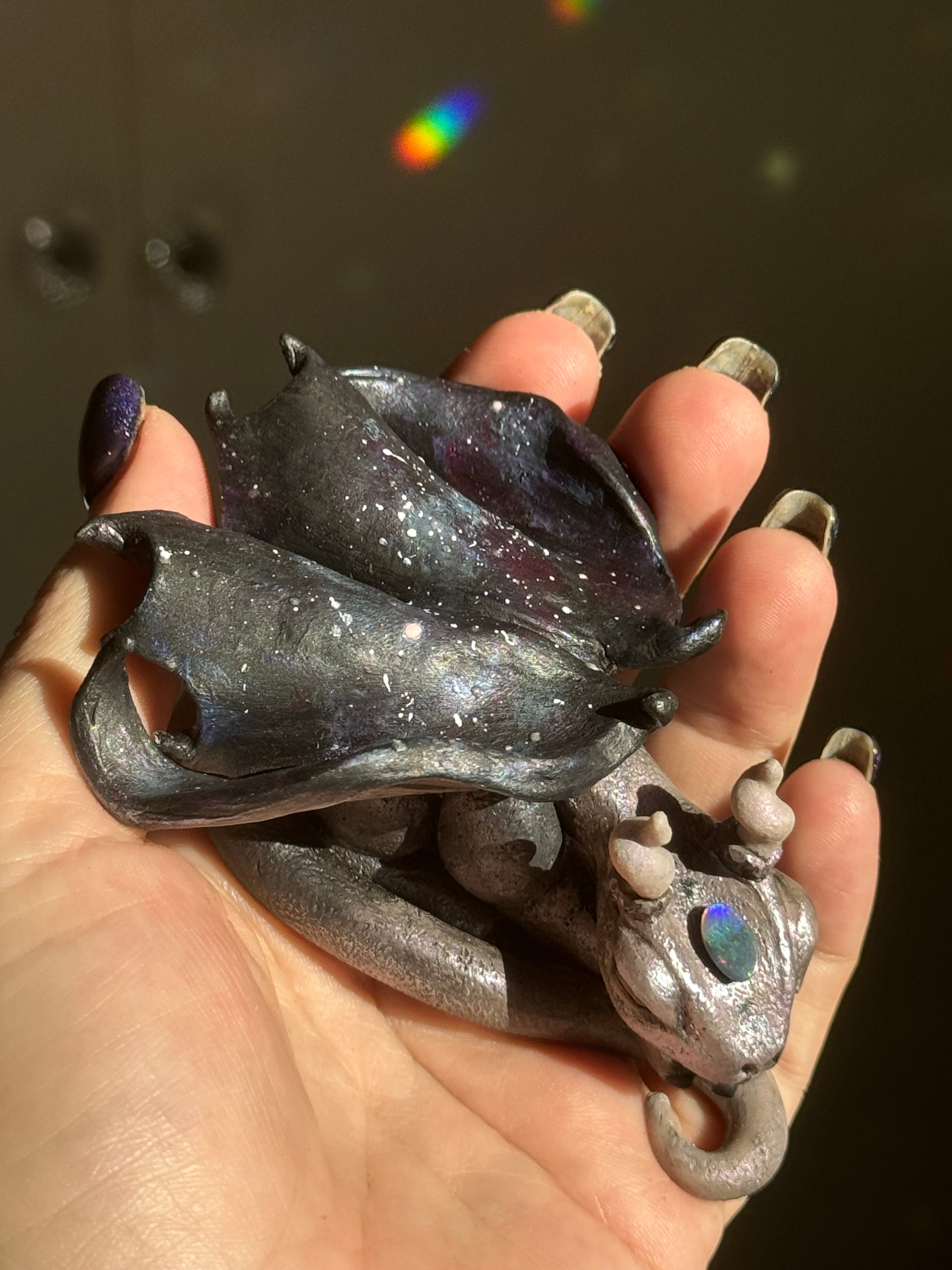 Astraeus Baby Galaxy Dragon & Crystal & Moss Bed