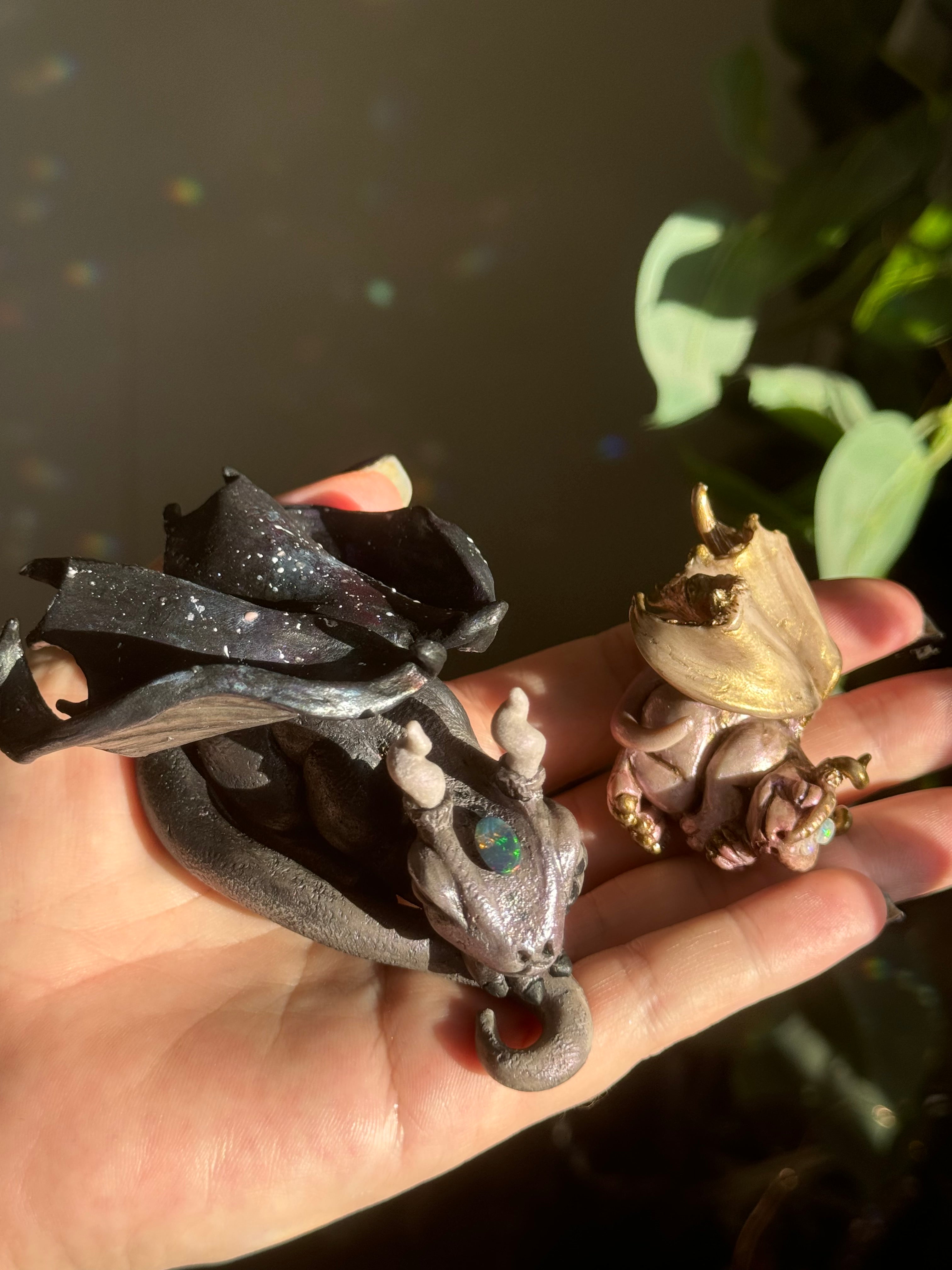 Astraeus Baby Galaxy Dragon & Crystal & Moss Bed