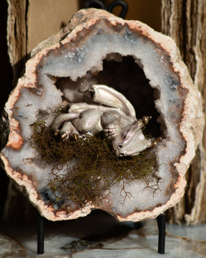 Opaling Baby Dragon & Geode