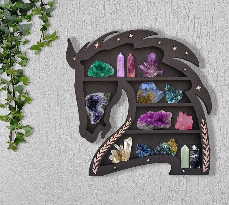 Light Display Shelf | Wall Hanging | Crystal Collection | Gift Idea
