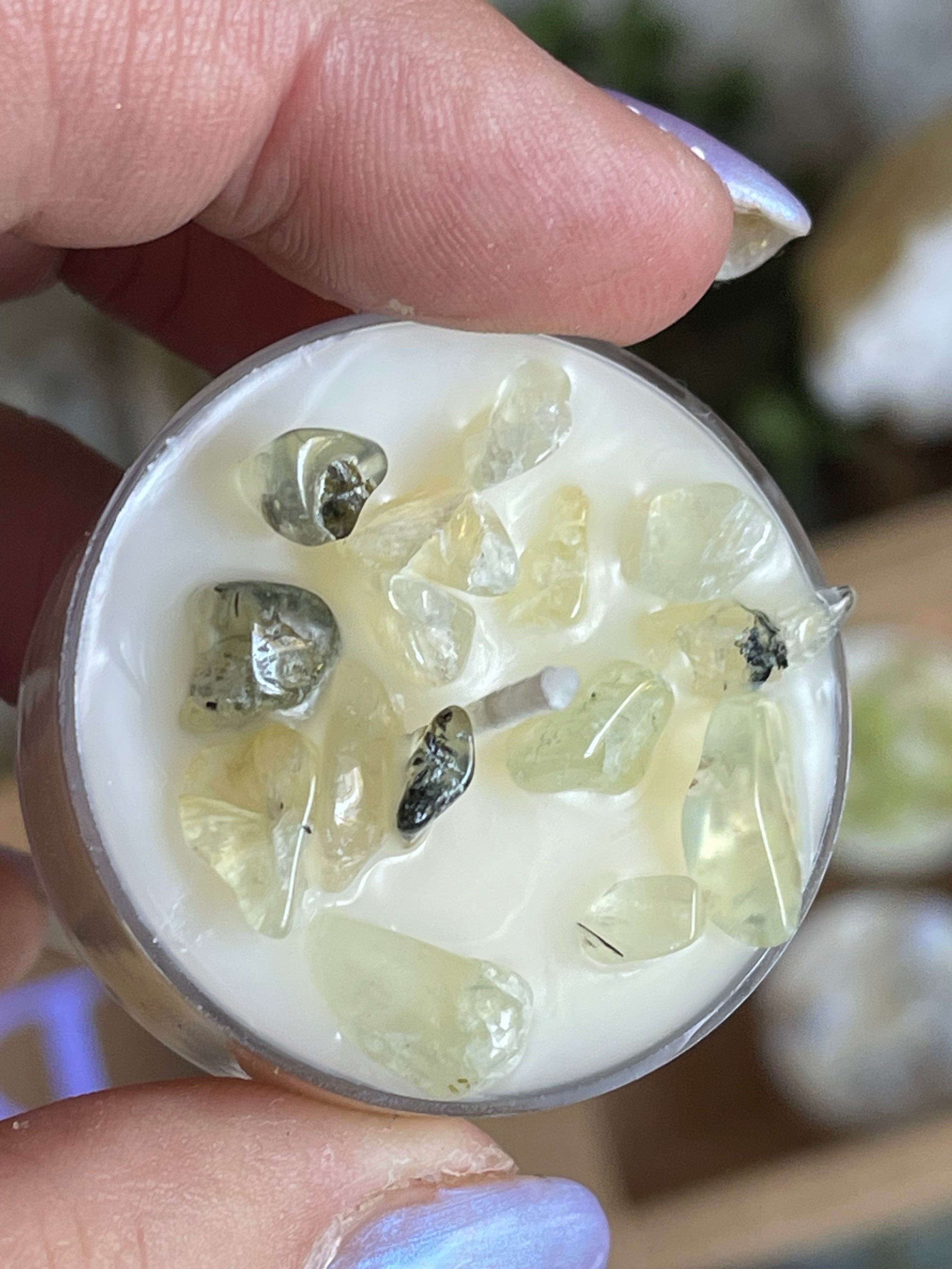 Crystal Infused Tea Light Candles | Candles | Crystal Collection