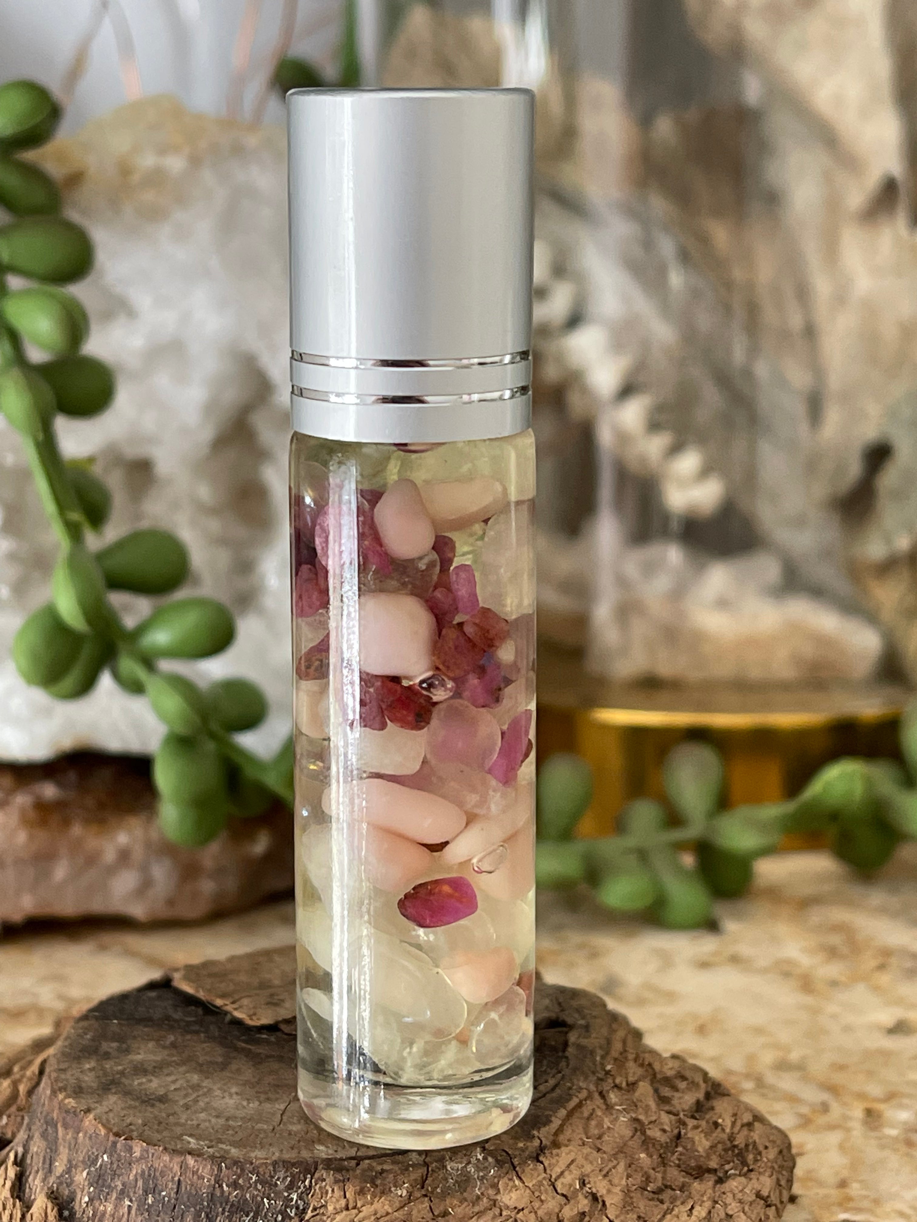 Crystal Fragrance & Scented Oil Blend Rollers | Vegan Friendly