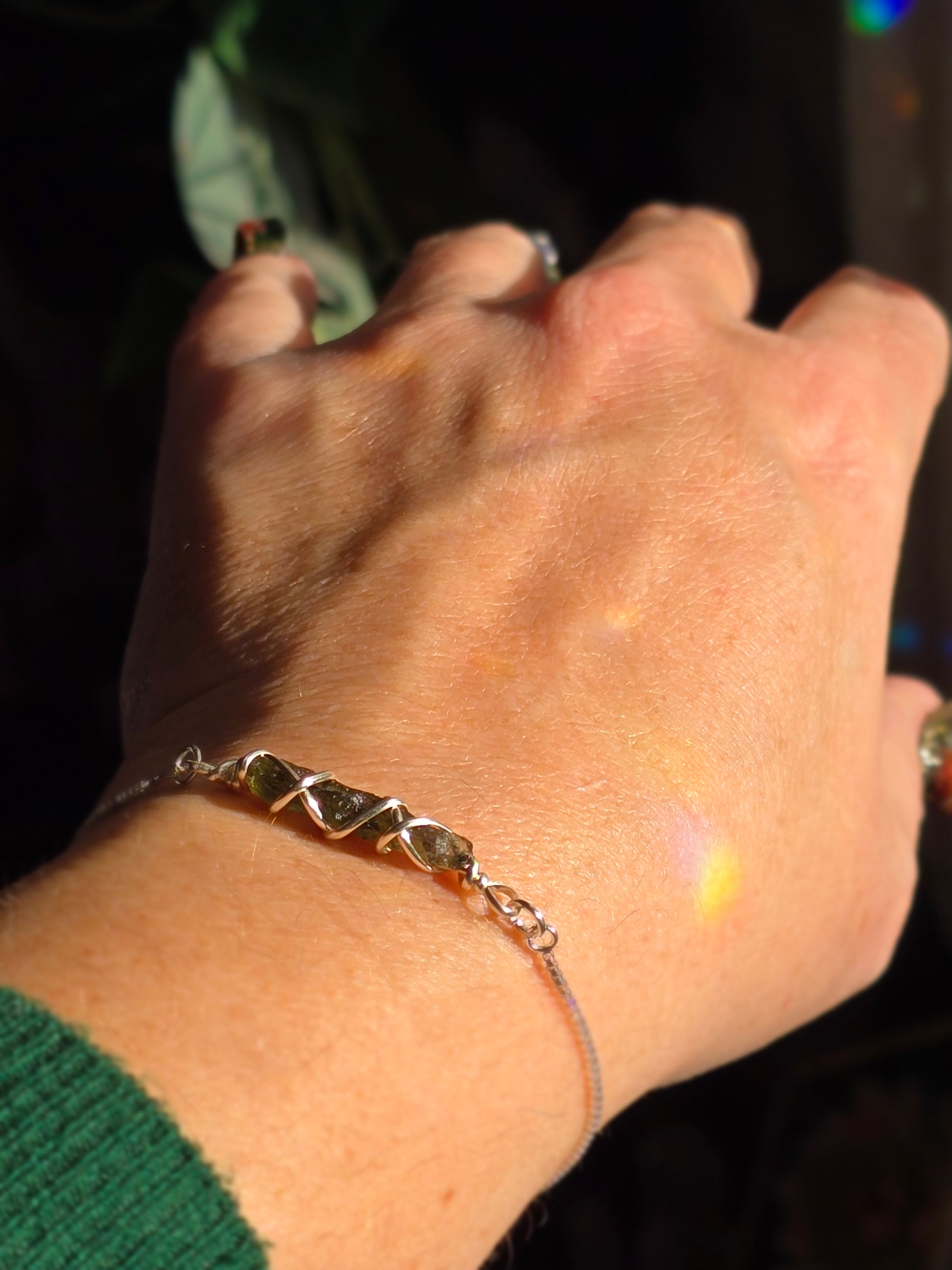 Moldavite Bracelet