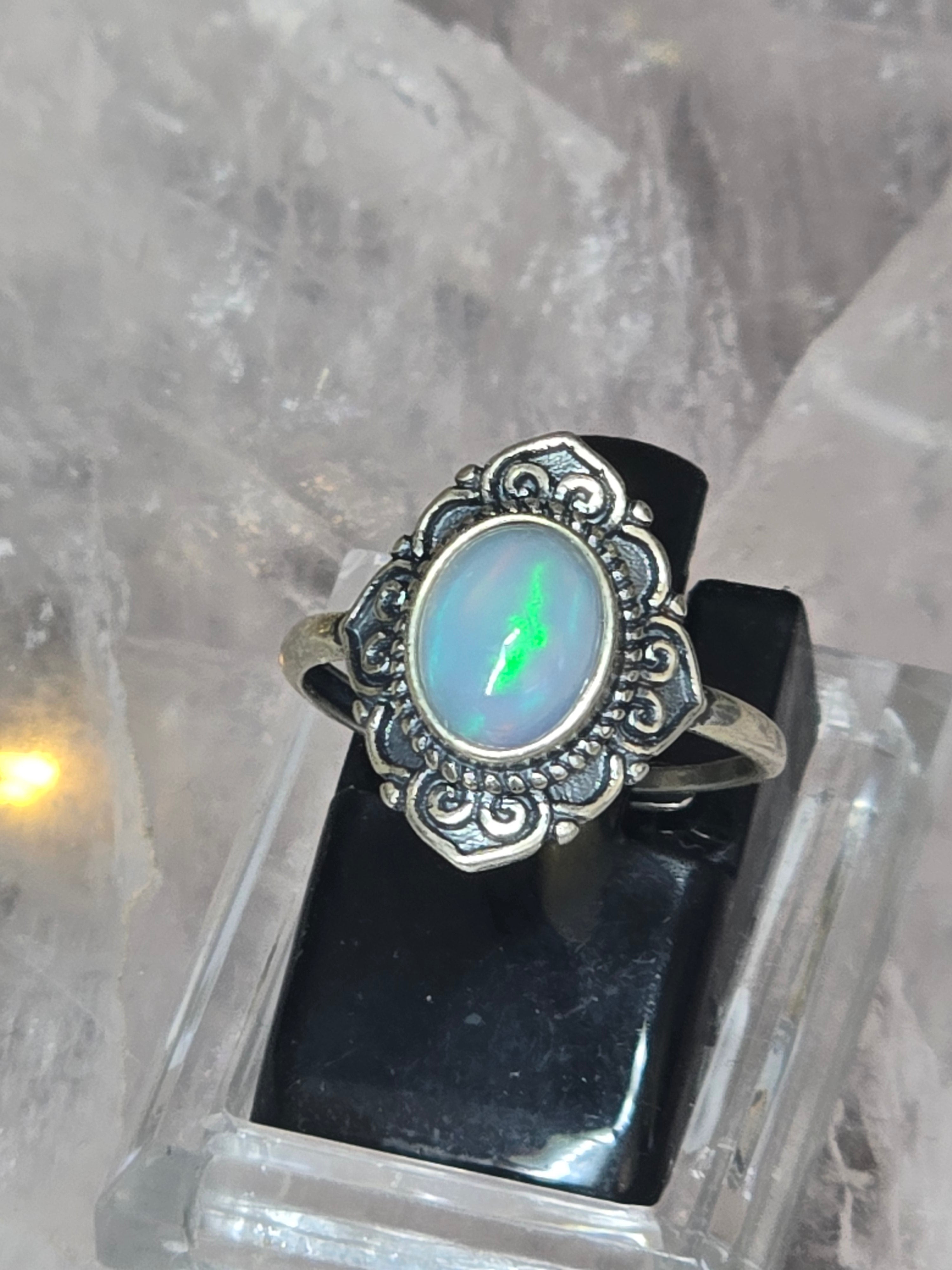 Ethiopian Opal Adustable Sterling Silver