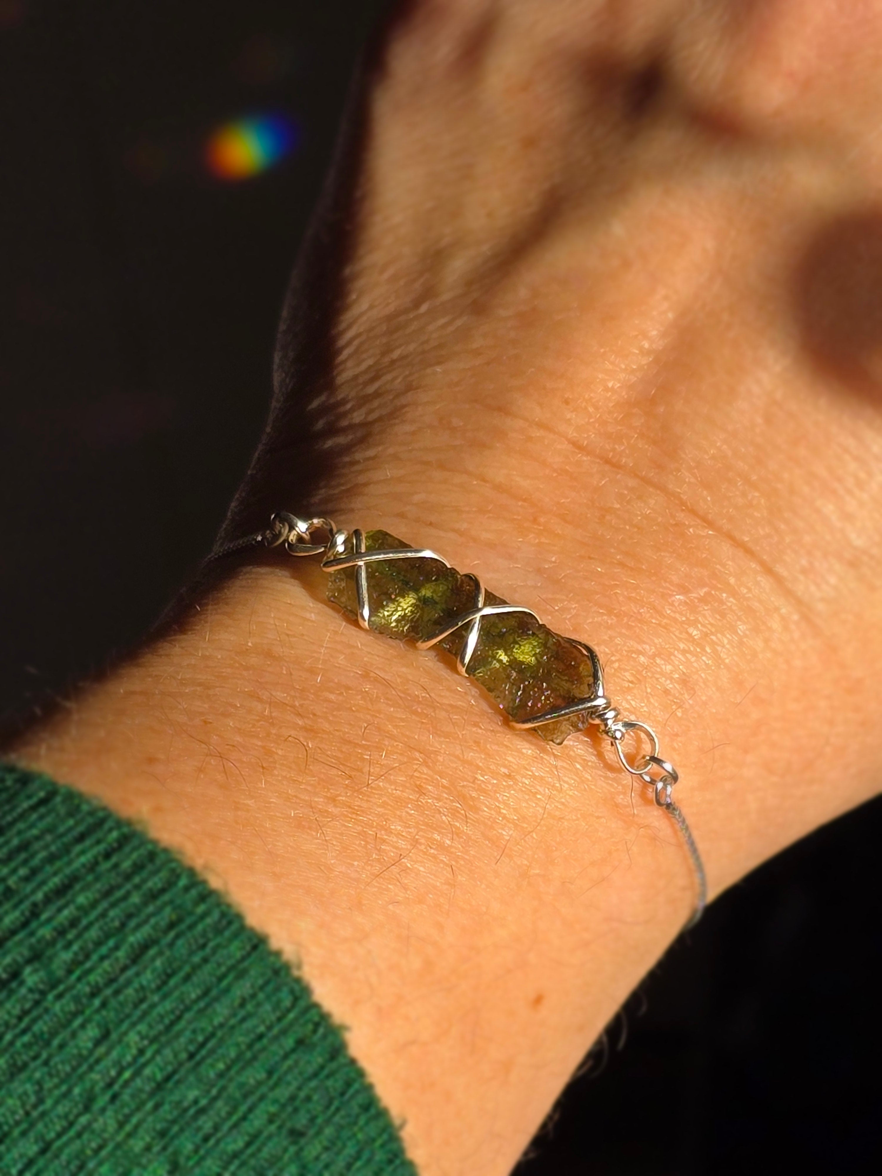 Moldavite Bracelet