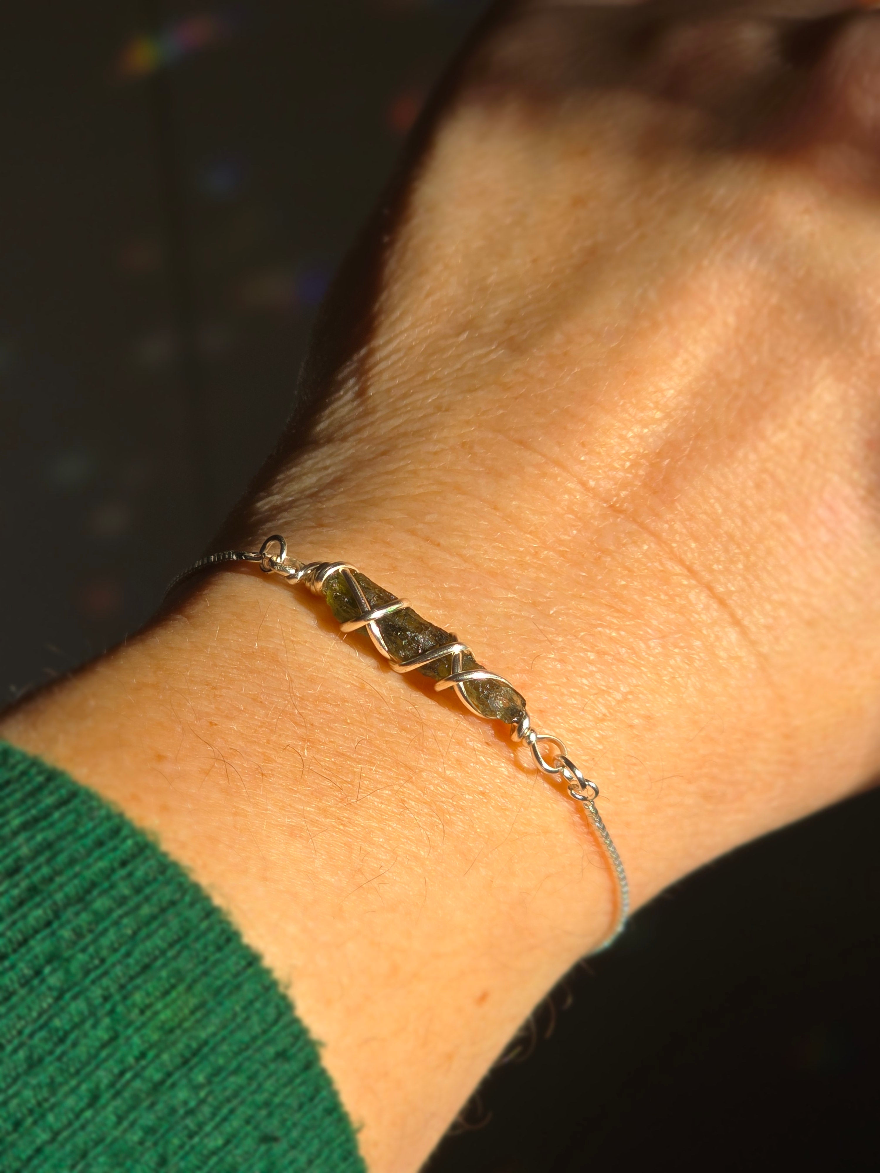 Moldavite Bracelet