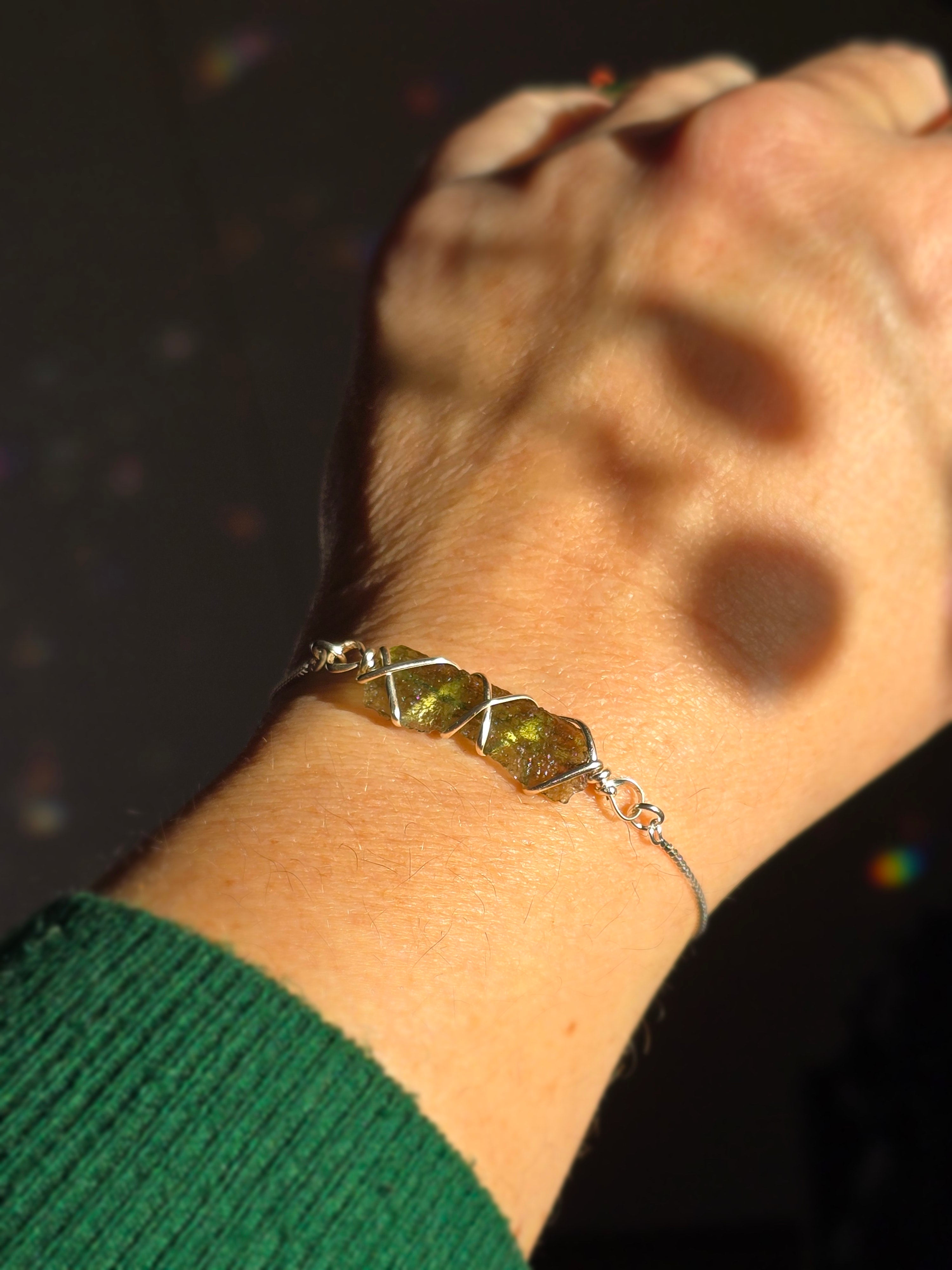 Moldavite Bracelet