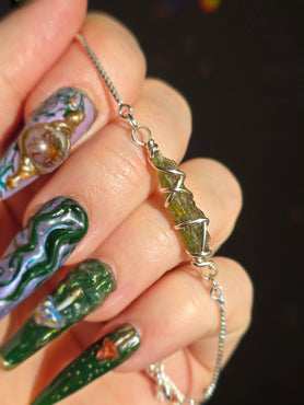 Moldavite Bracelet