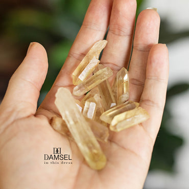Tiny Citrine Crystal Points