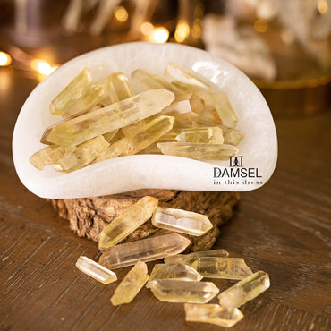 Tiny Citrine Crystal Points