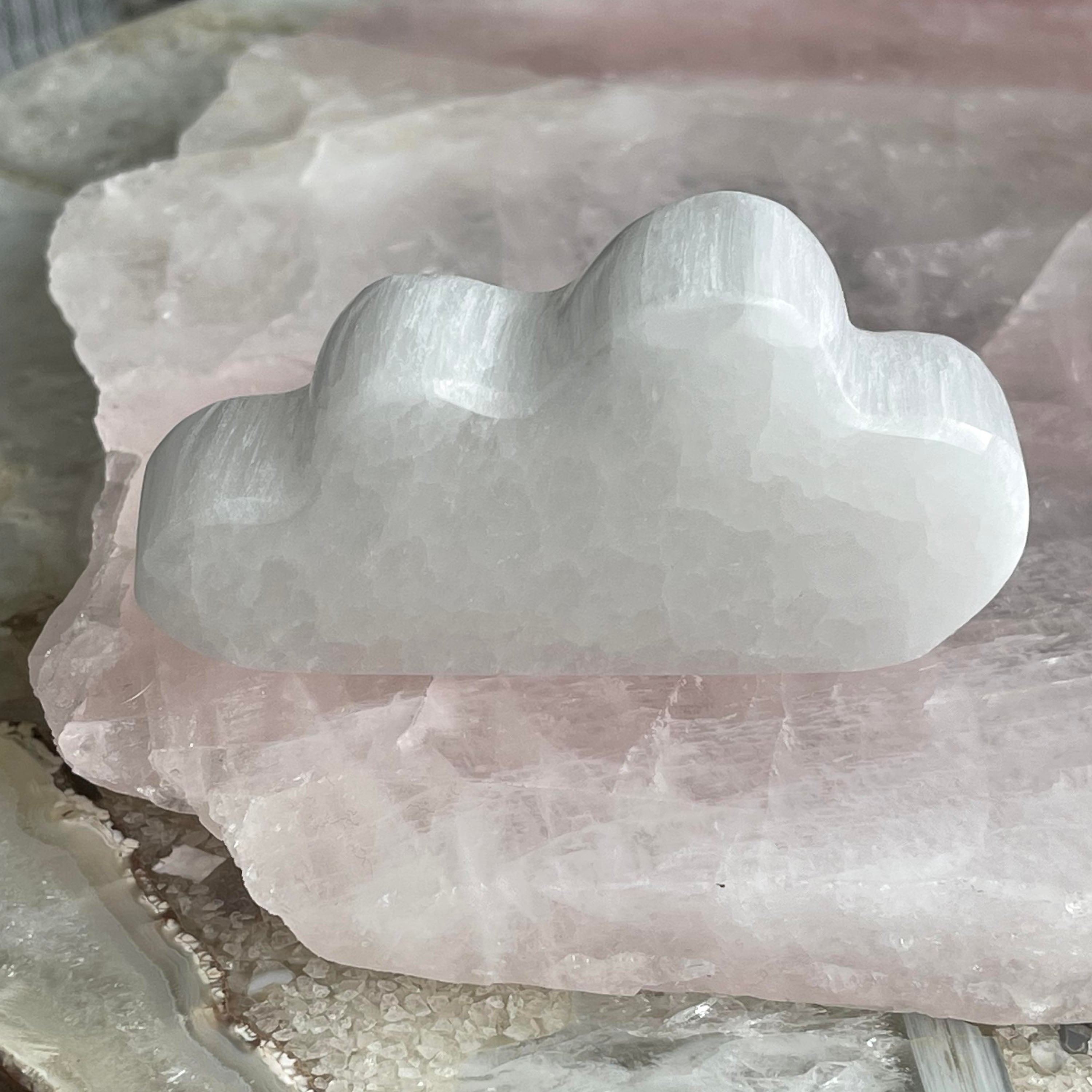 Selenite Cloud Carving