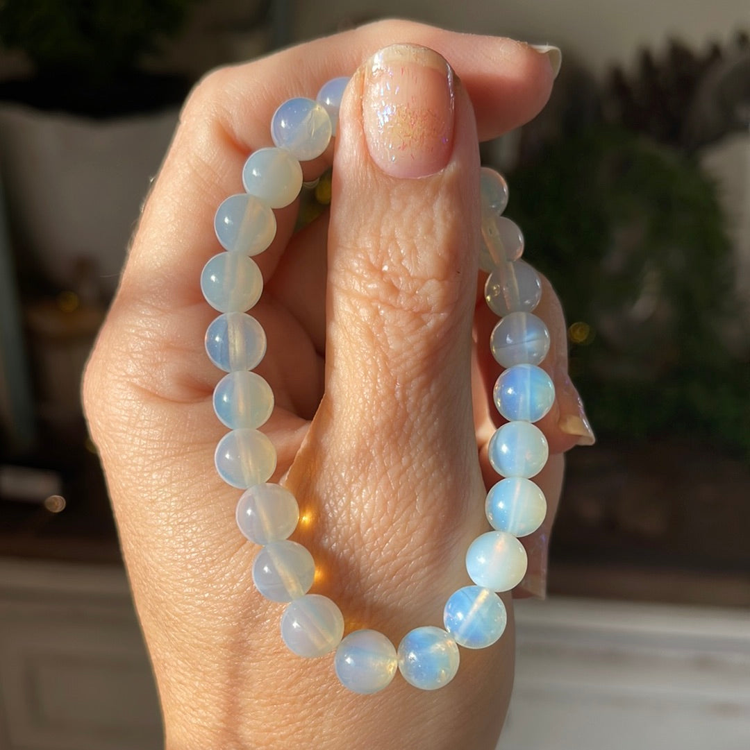 Semi-Precious Round Bead Bracelets | All Stones