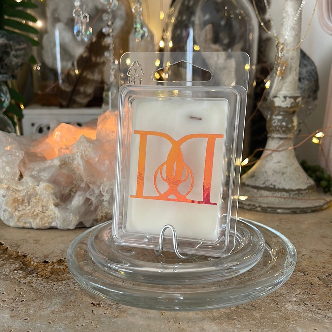 Crystal Infused Candle Wax Melts | Snap Bar