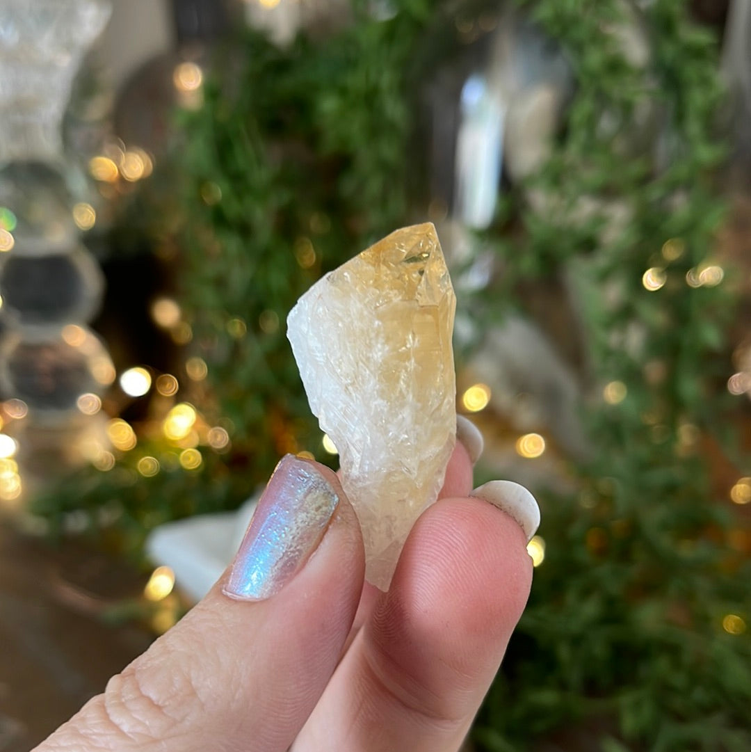 Citrine Crystal Points