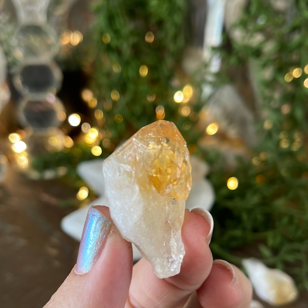 Citrine Crystal Points