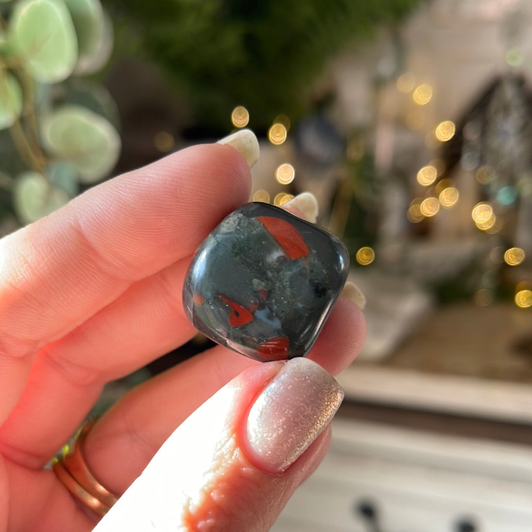 African Blood Jasper Tumbles | Tumbled Stones | Australia | Crystal Collection