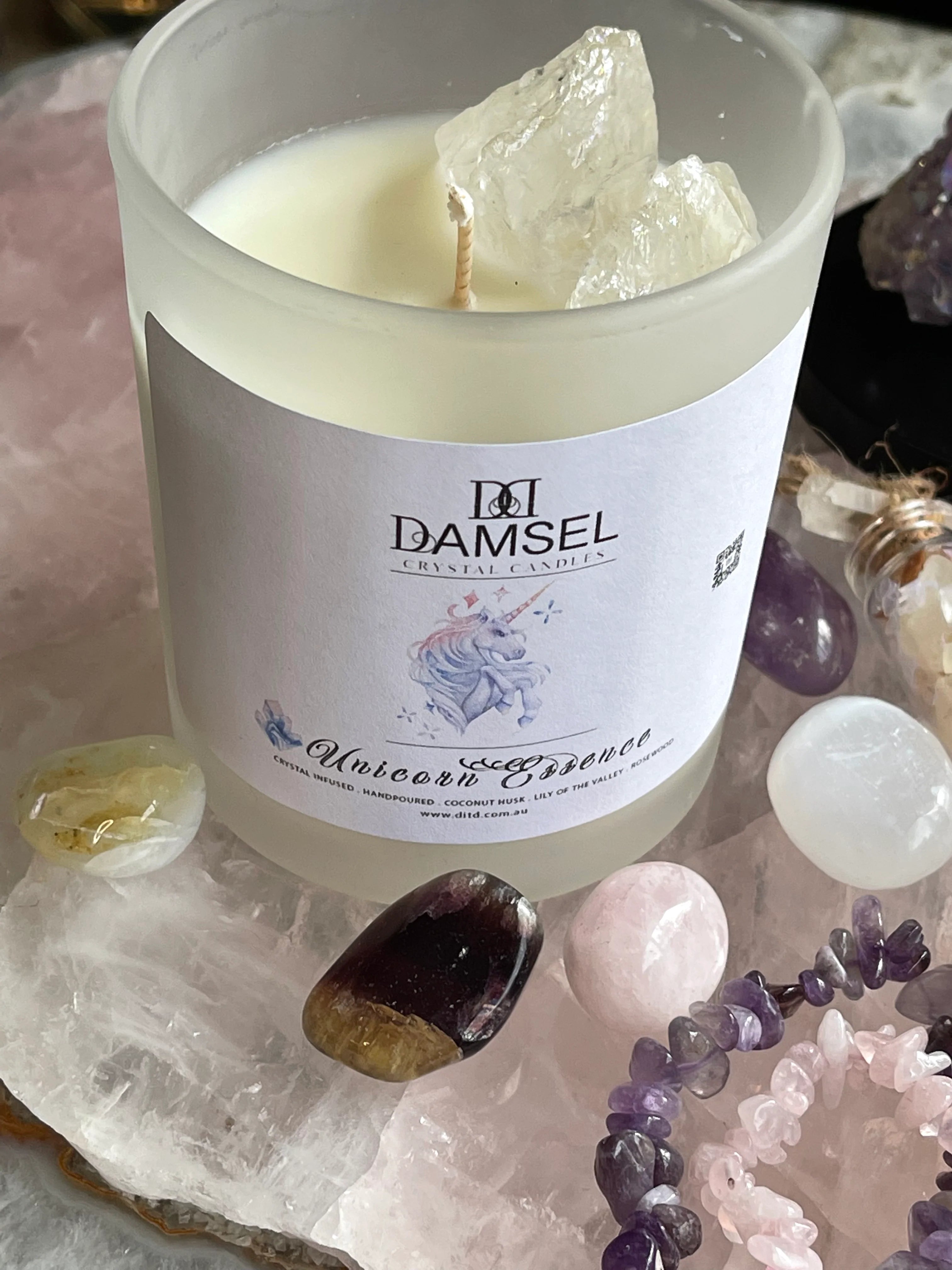 Deluxe Unicorn Essence Crystal Mystery Box | Candle Gift Box | Crystal Collection | Giftbox