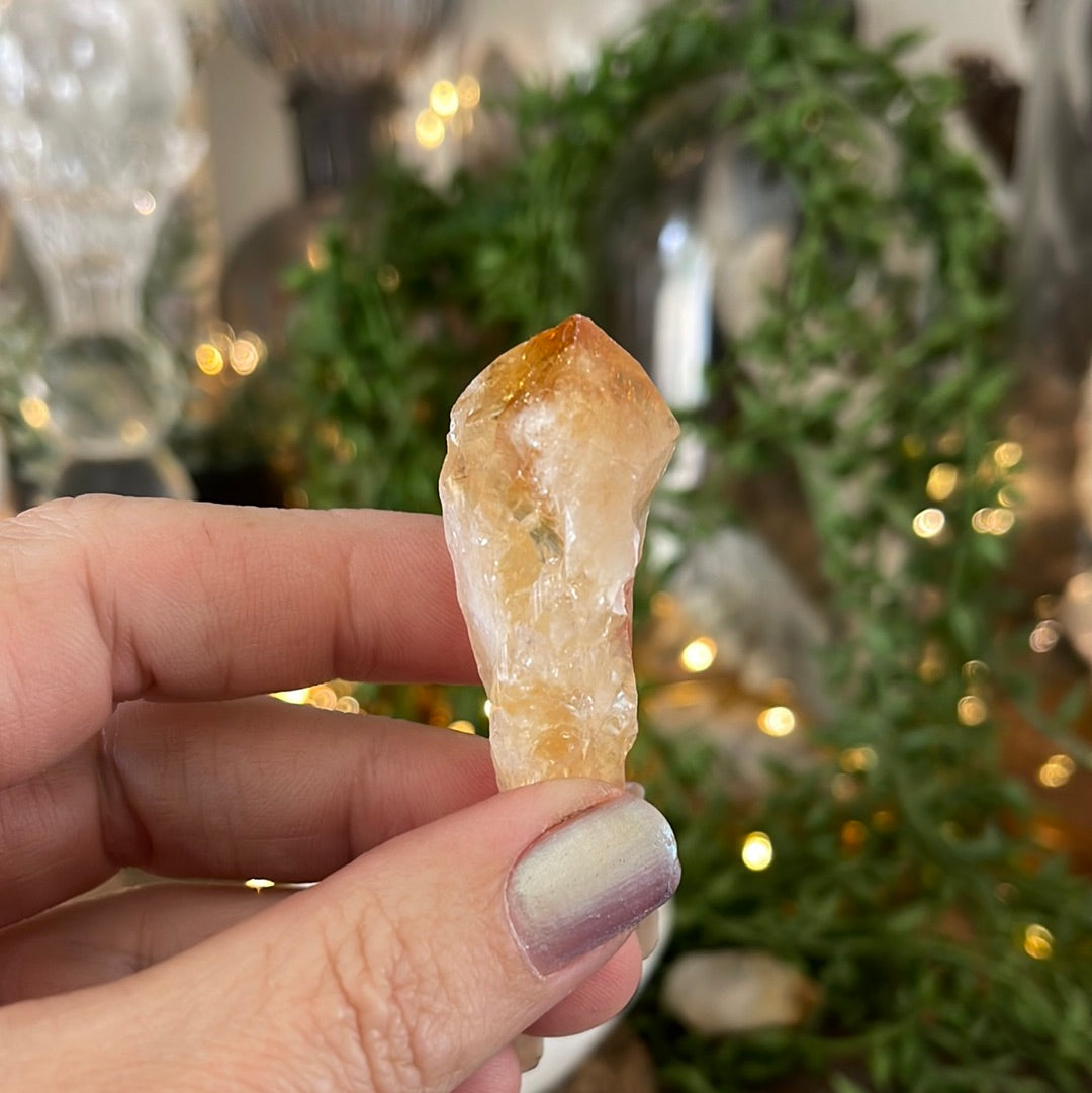 Citrine Crystal Points