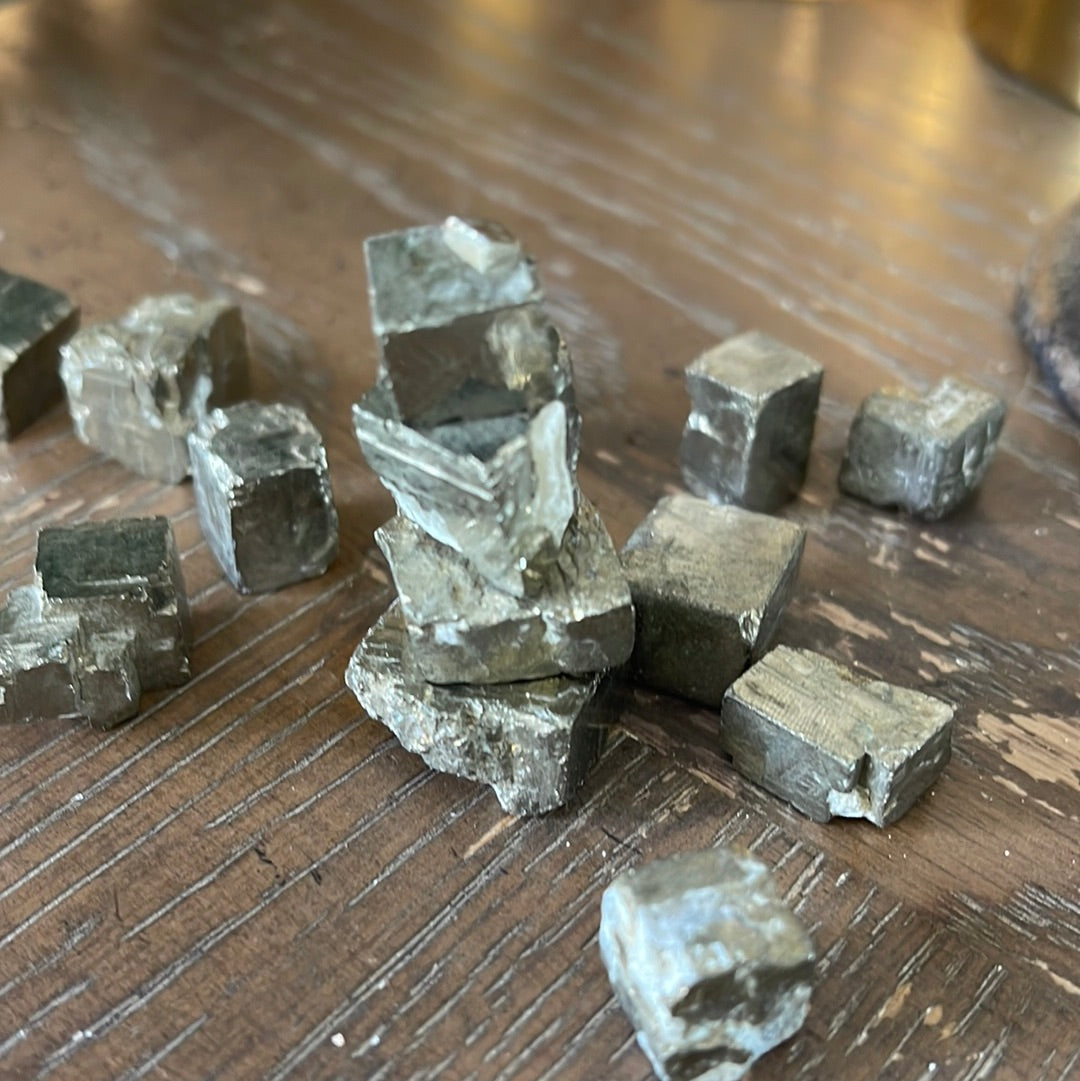 Pyrite | Cube Stones | Australia | Crystal Collection