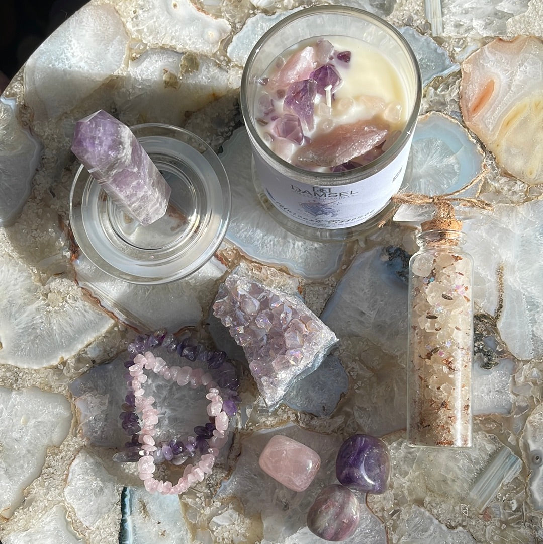 Unicorn Essence Crystal Mystery Box | Candle Gift Box | Crystal Collection | Giftbox