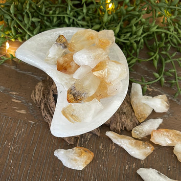 Citrine Crystal Points