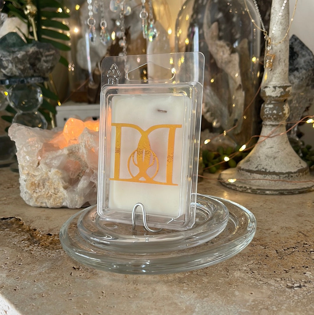 Crystal Infused Candle Wax Melts | Snap Bar