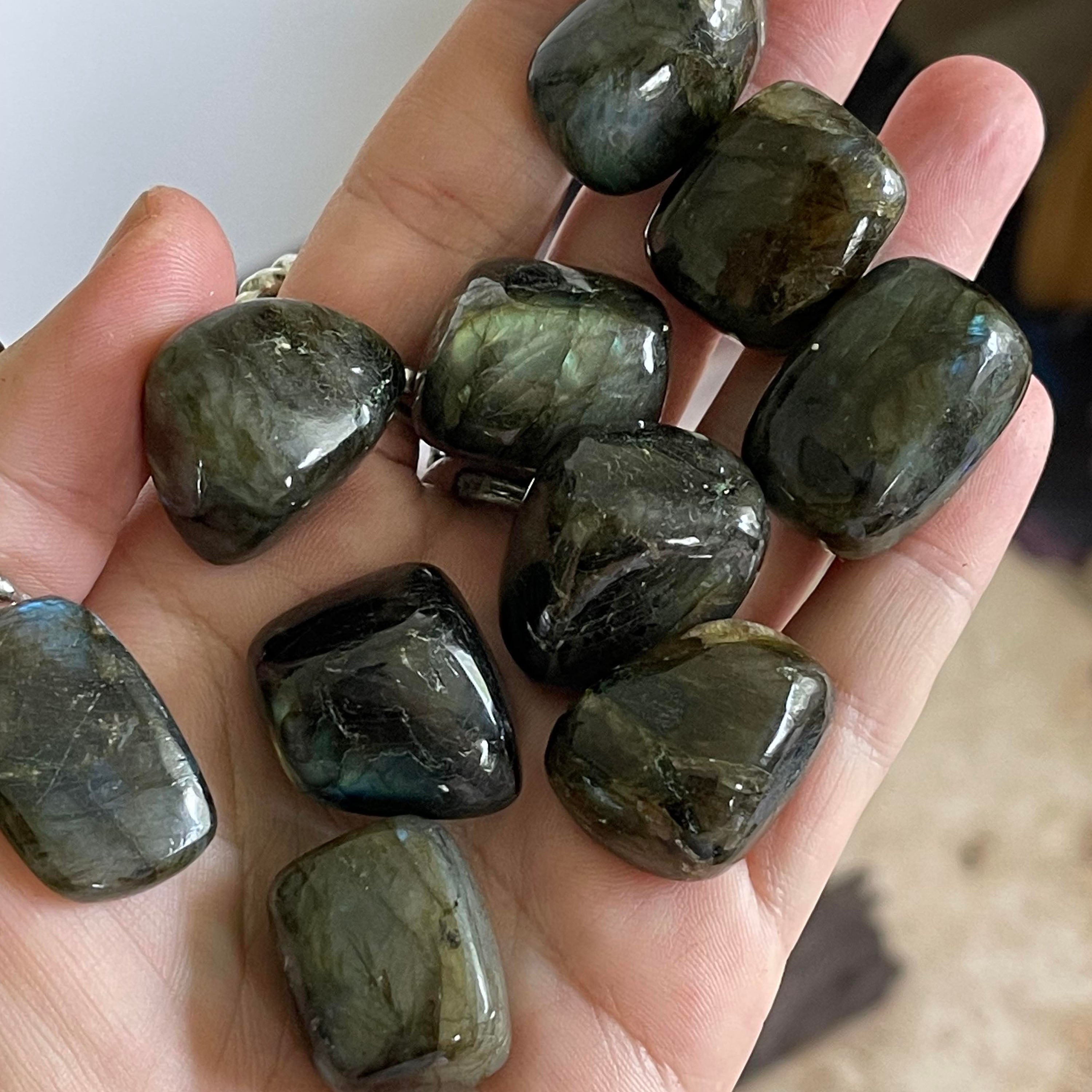 Labradorite | Tumbled Stones | Australia | Crystal Collection