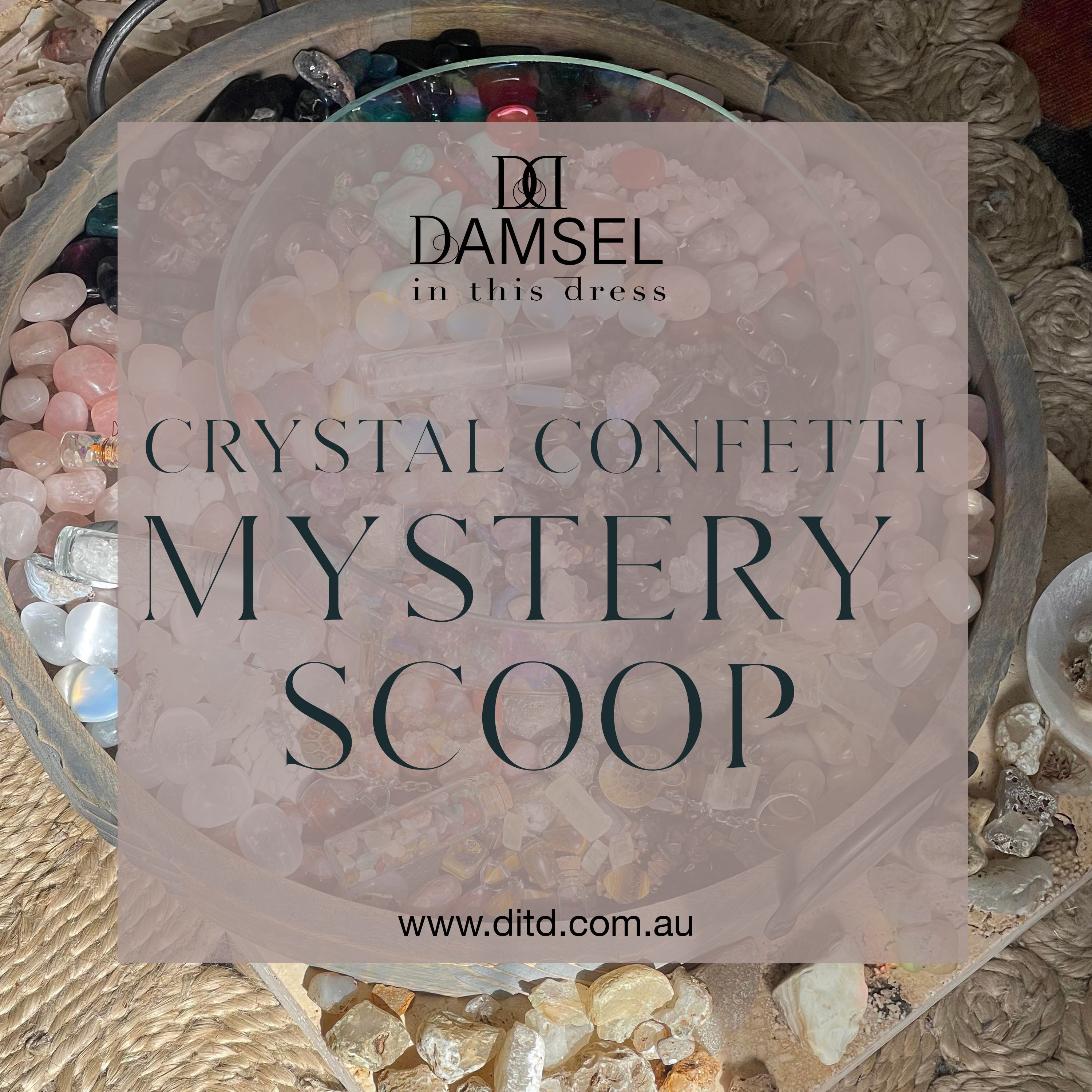 Crystal Confetti Mystery Small Scoop | Australia | Crystal Collection | Gift Set