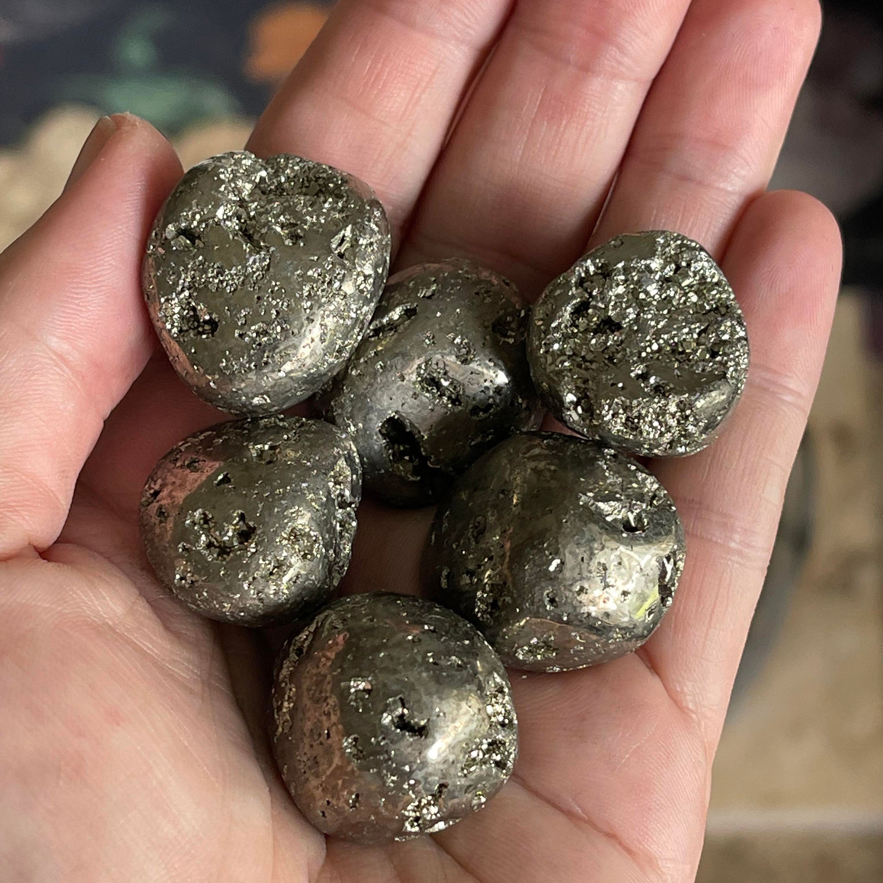 Pyrite | Tumbled Stones | Australia | Crystal Collection