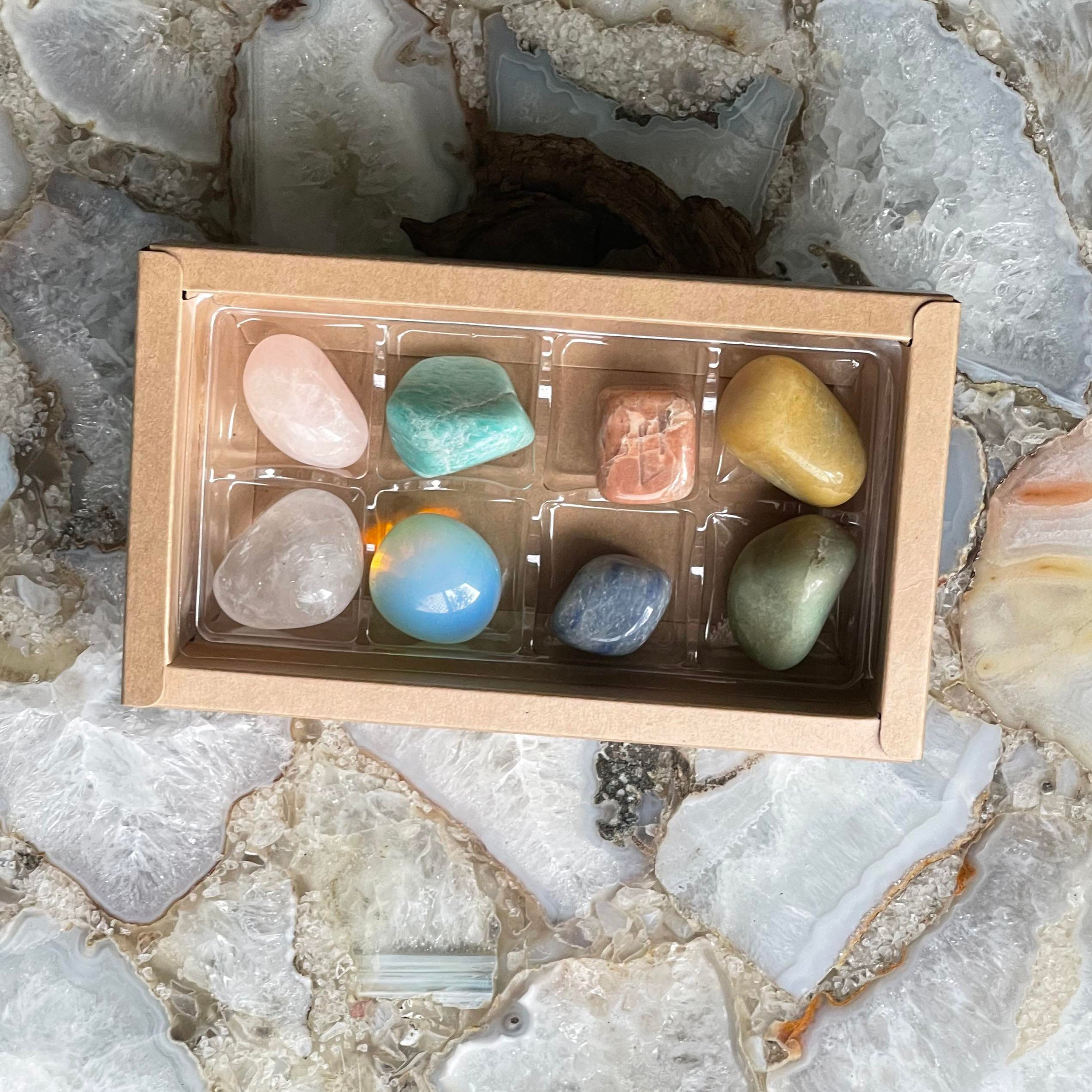 Crystal Tumble Mystery Sampler Box | Australia | Crystal Collection | Gift Set